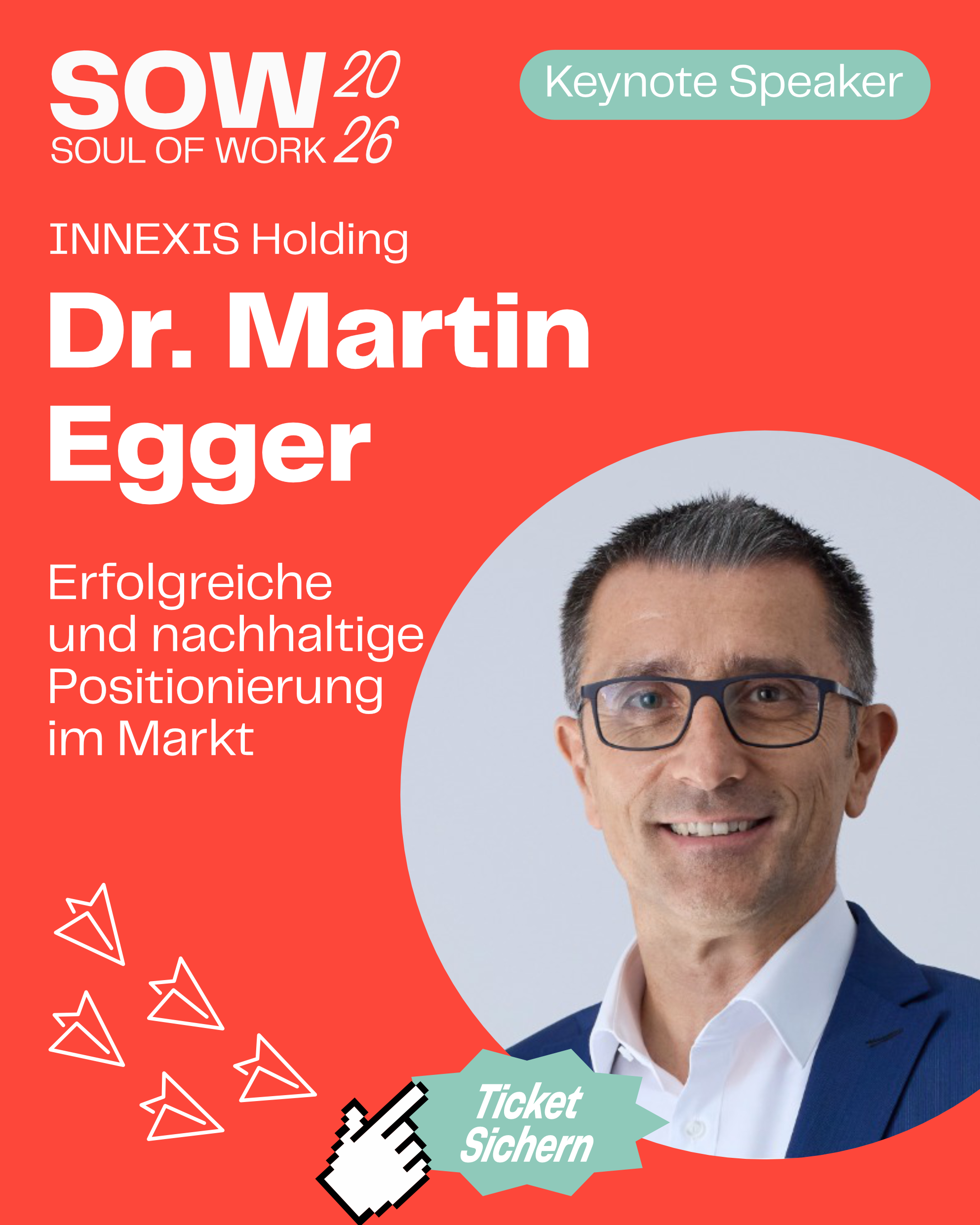 Keynote Speaker Martin Egger